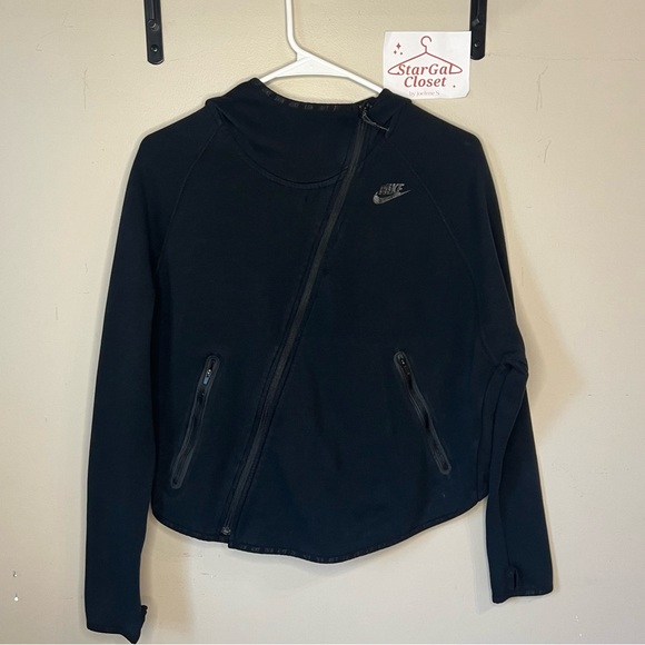Nike Butterfly Tech Fleece Running Jacket Black | M - Picture 1 of 9